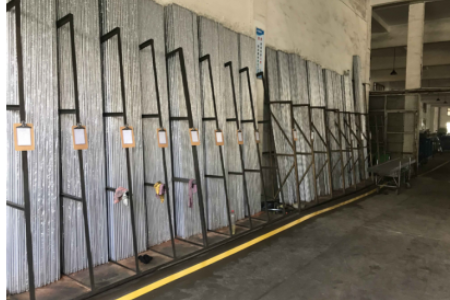 同社は5S管理を完全に実施しています